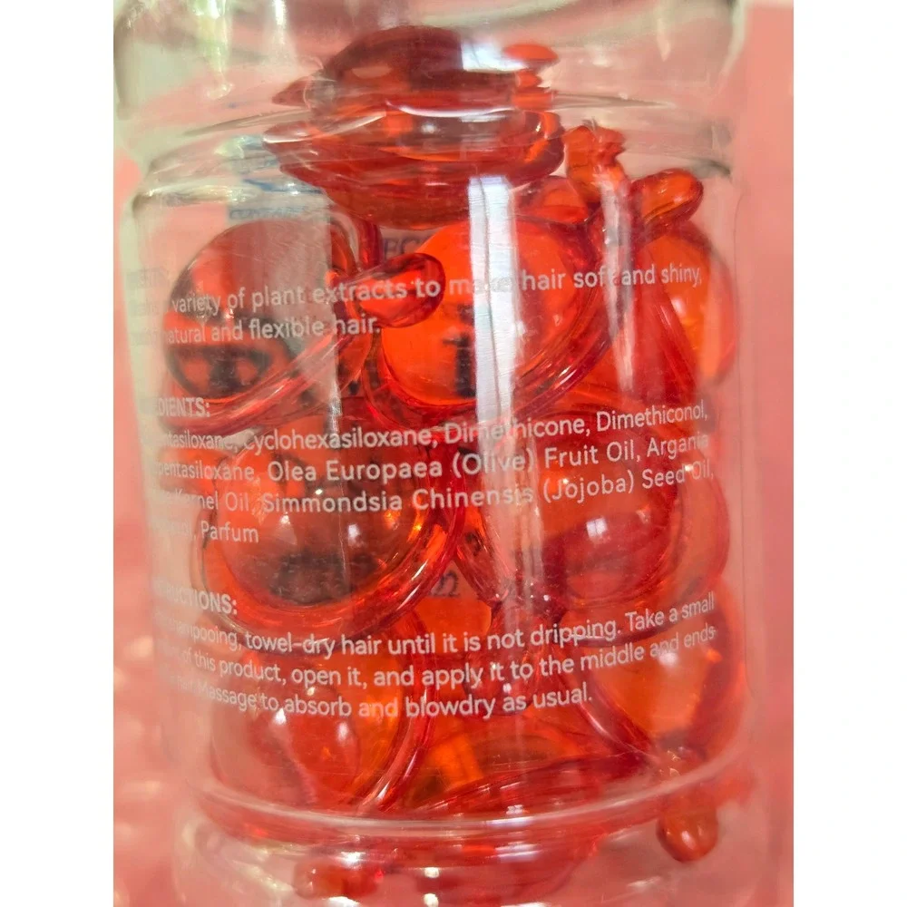 Playvogue Hair Vitamin Essence Oil Capsules for Soft Shiny Flexible‎ Hair